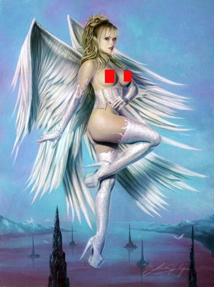 Голые ангелы большими сиськами