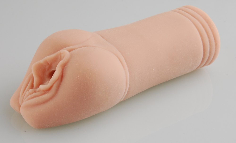 Банан в киске крупным планом