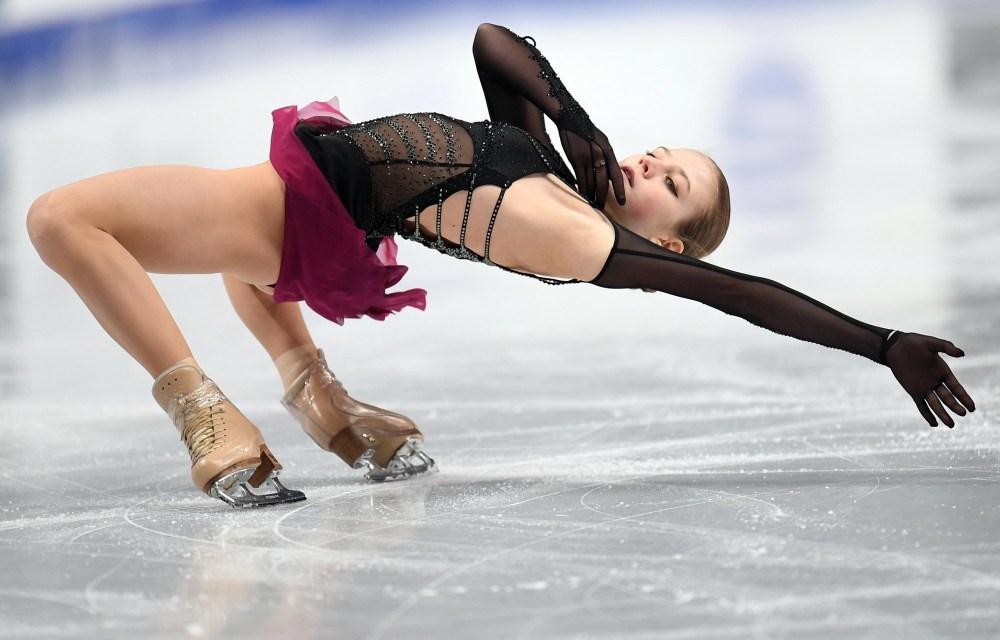 Александра Трусова фигуристка Пекин 2022