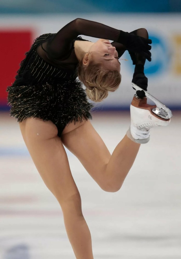 Елена Радионова фигуристка трусы