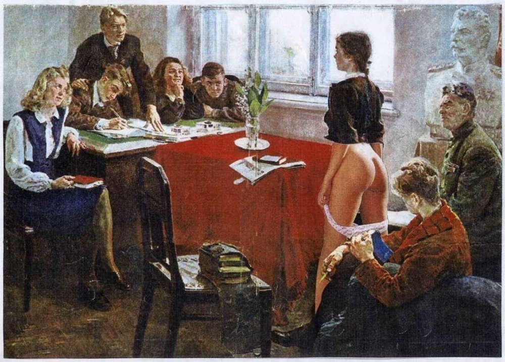 Ретро голые девки на природе