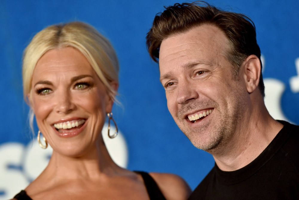 Hannah Waddingham and Toheeb Jimoh