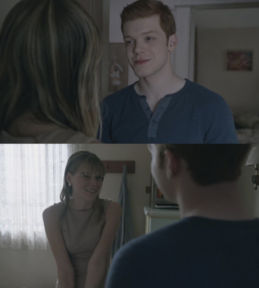 Мэнди Милкович и йен Галлагер 1