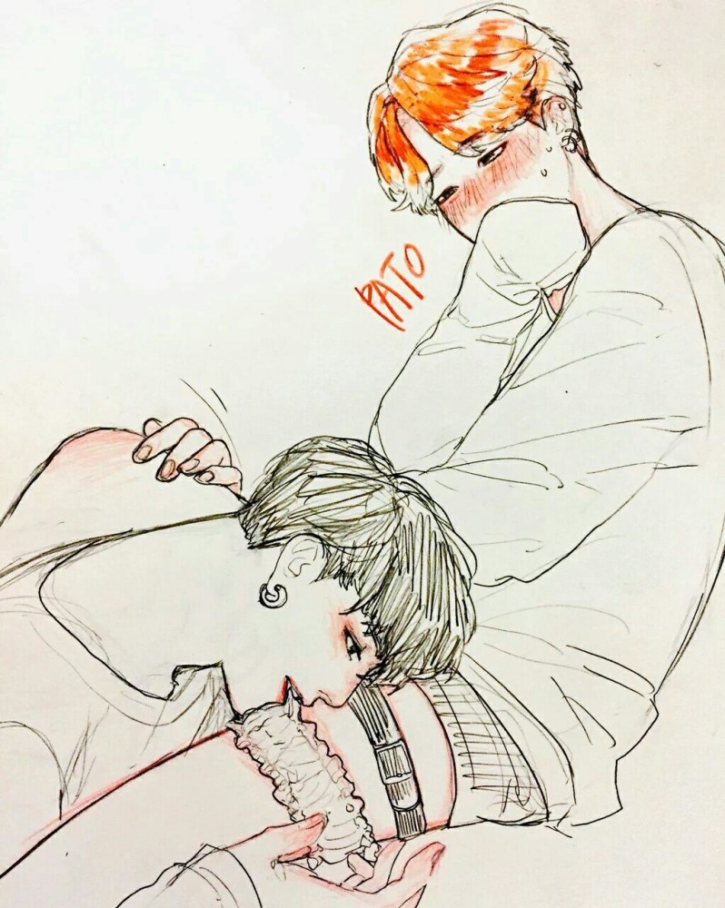 Чимин и Хосок арт 18