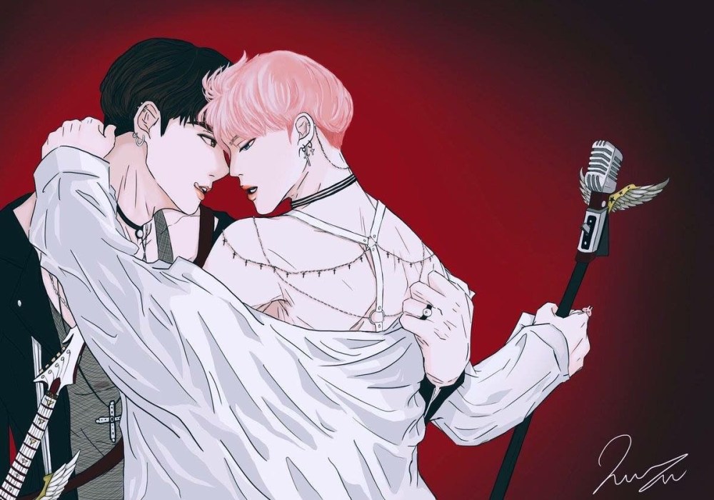 БТС ЛГБТ рисунки