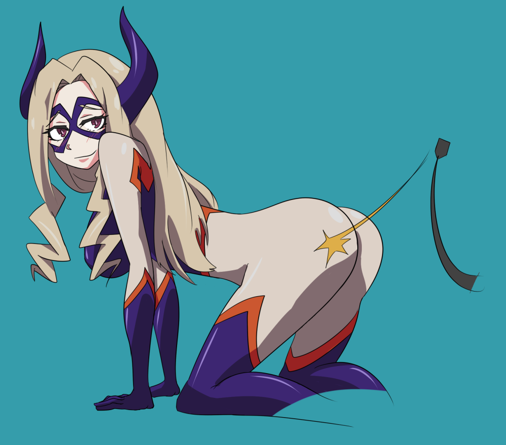 Моя геройская Академия xxx Горная леди