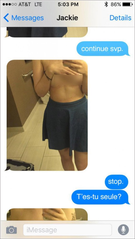 Интимные переписки с фотоми