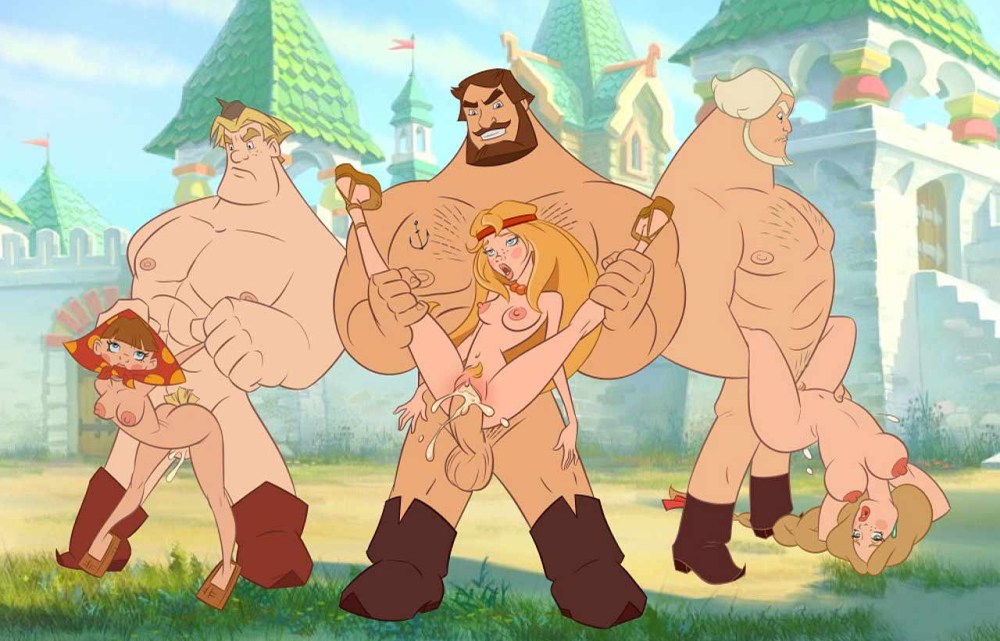Три богатыря Аленушка хентай