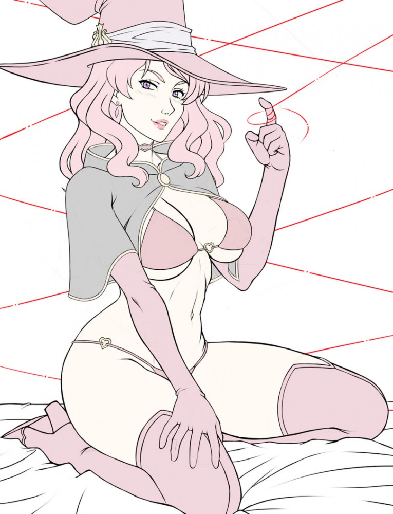 Чёрный Клевер Ванесса хентай