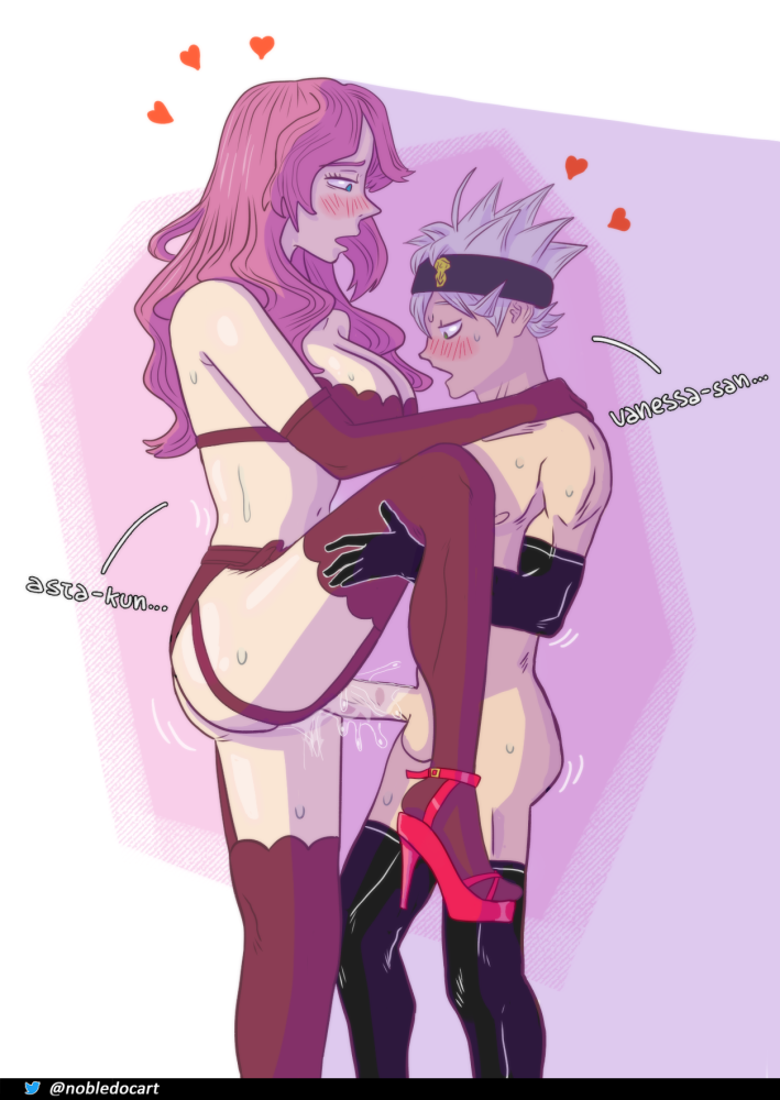 Черный Клевер хентай комикс