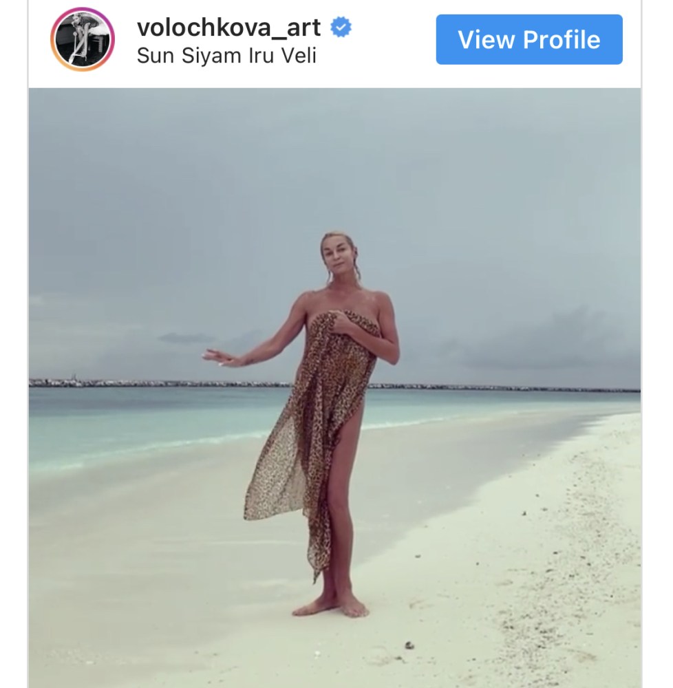 Анастасия Волочкова голая