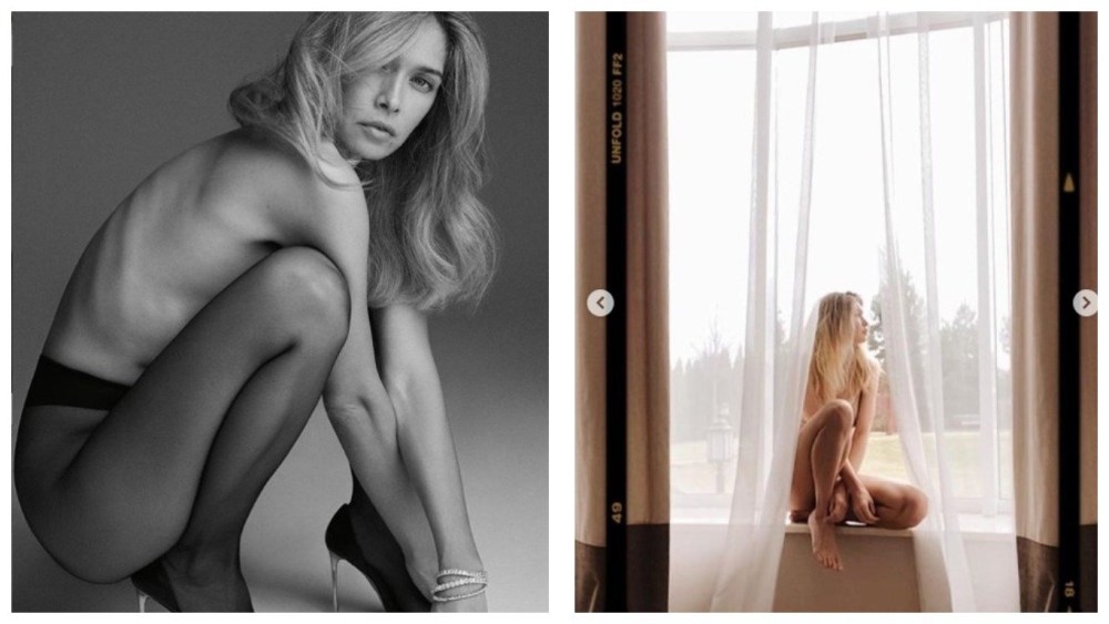 Вера Брежнева без трусов