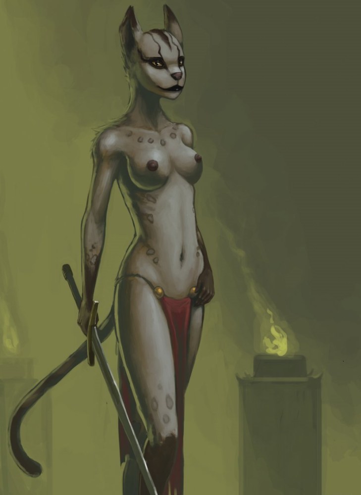 Скайрим каджитка хентай