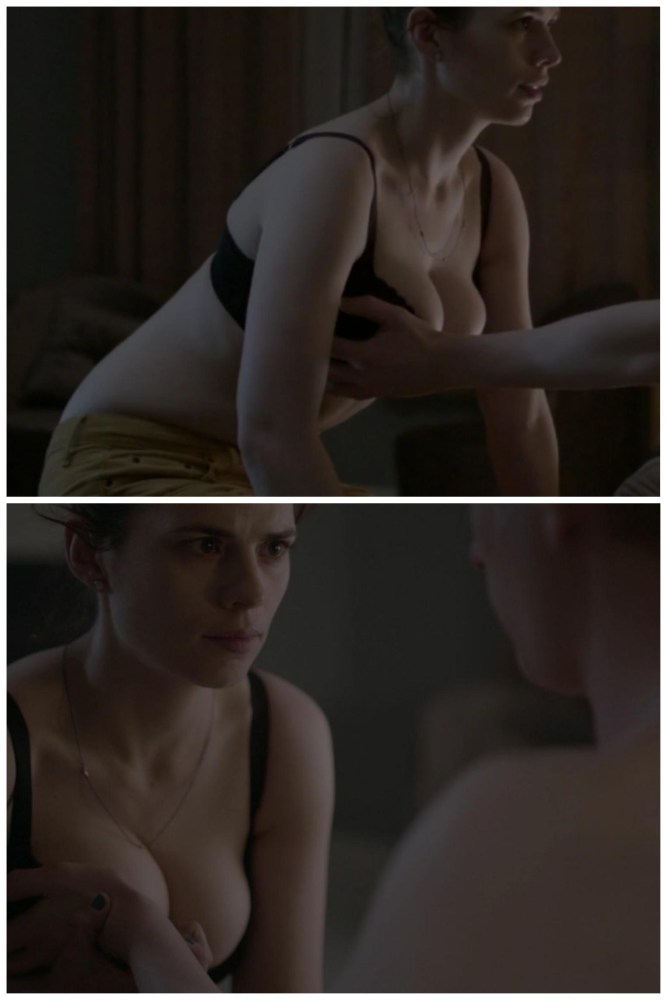 Голые сиськи Хейли Этвелл