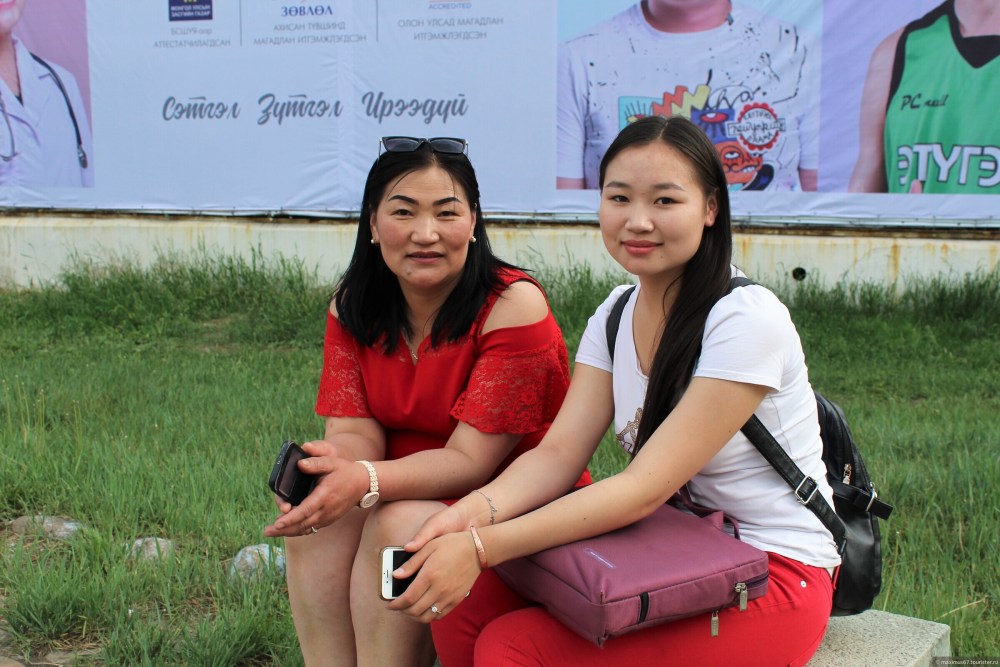 Границы Монголии на карте