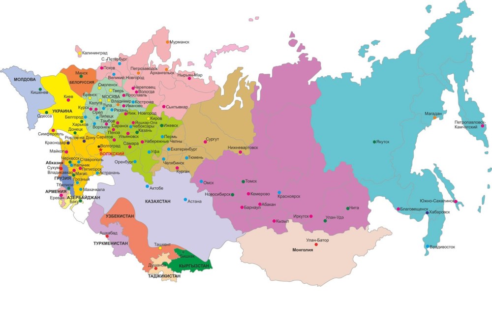 Маршрут Иркутск Алтай