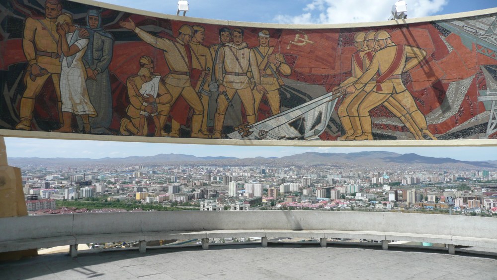 Улан Батор Монголия верблюд