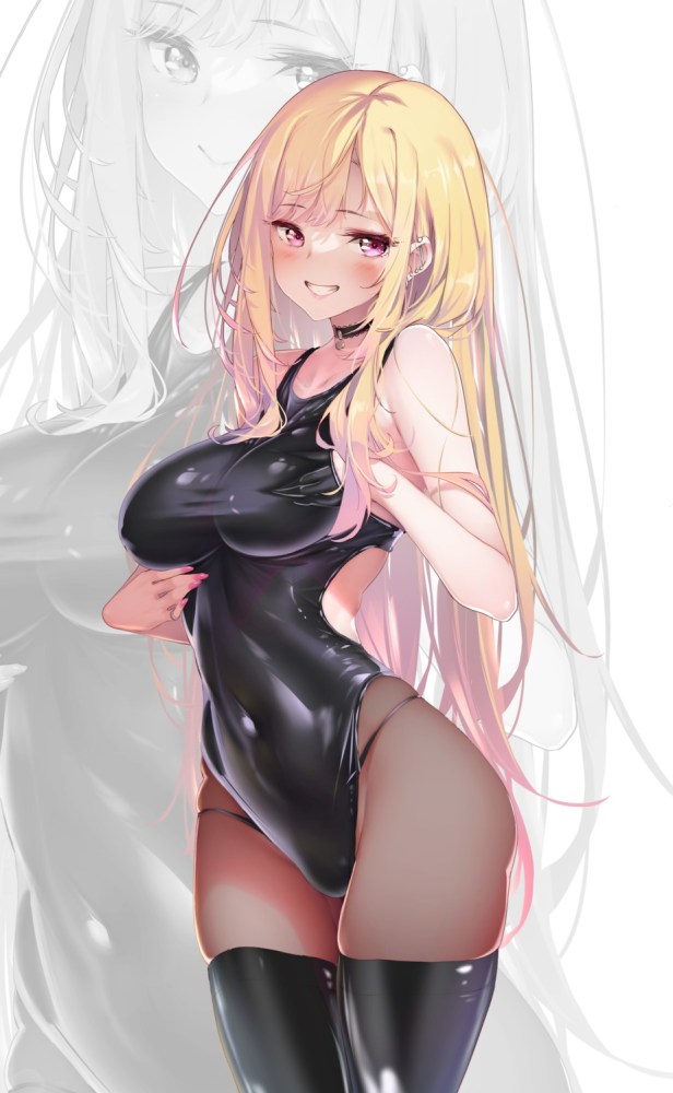 Марин Китагава голая с сиськами