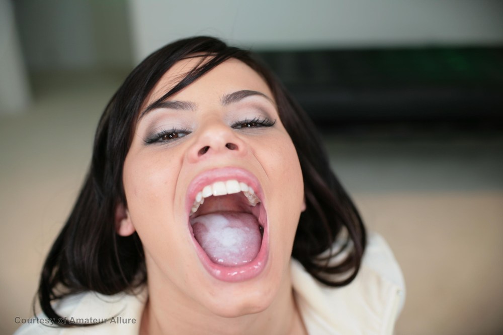 Порнозвёзды с открытым ртом