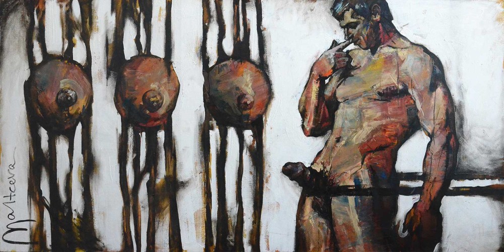 Легкий черно белый арт