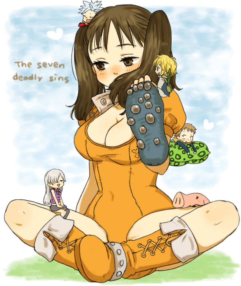 Семь смертных грехов xxx Диана и Кинг