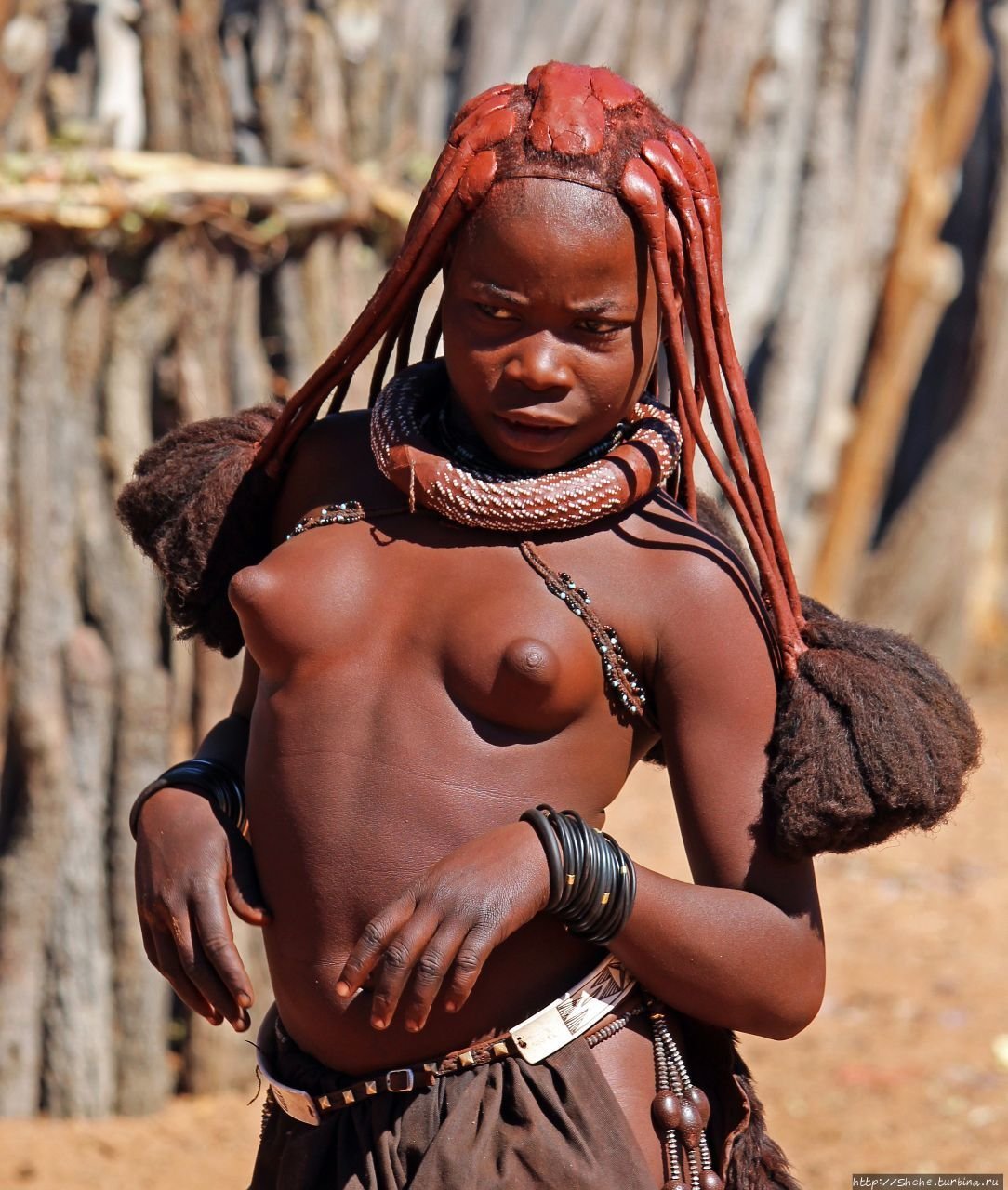 Химба Намибия девственницы.