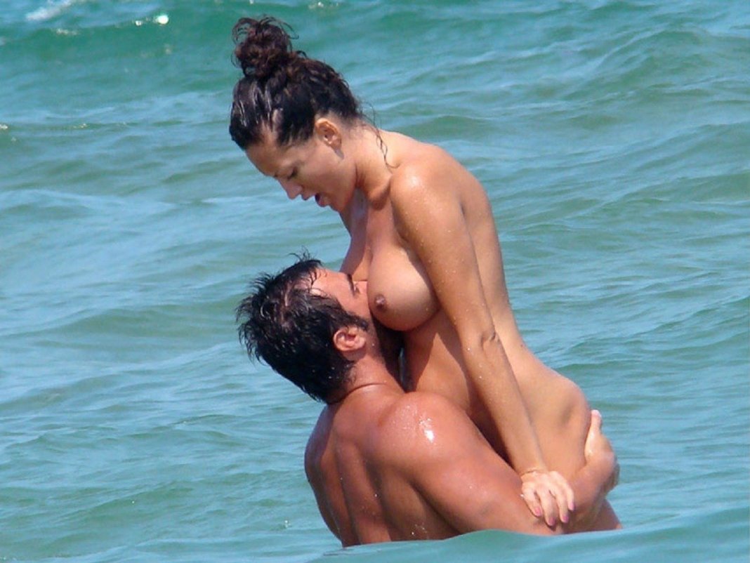 Nudist beach aroused couple - Full movie