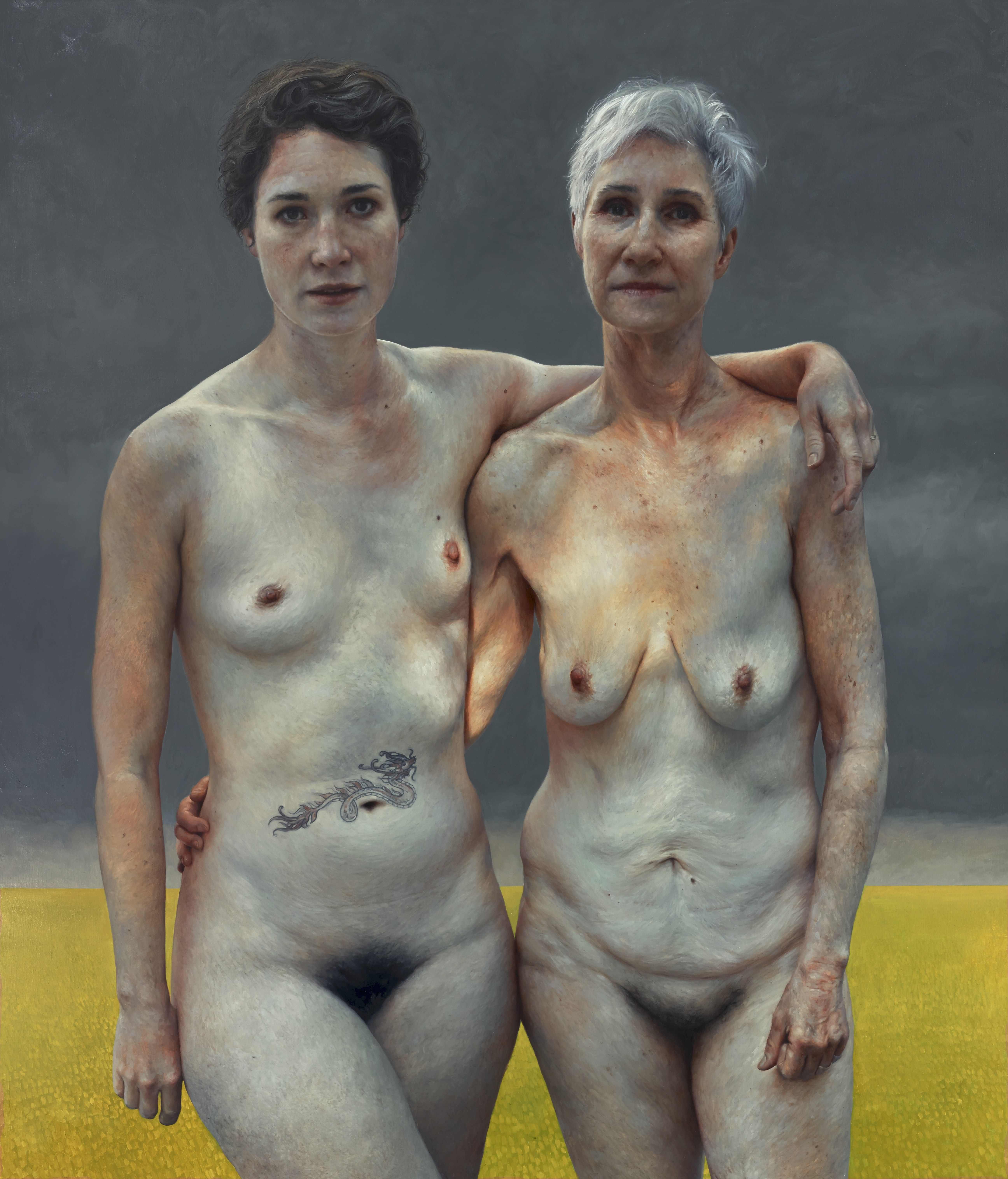 Elder women nude