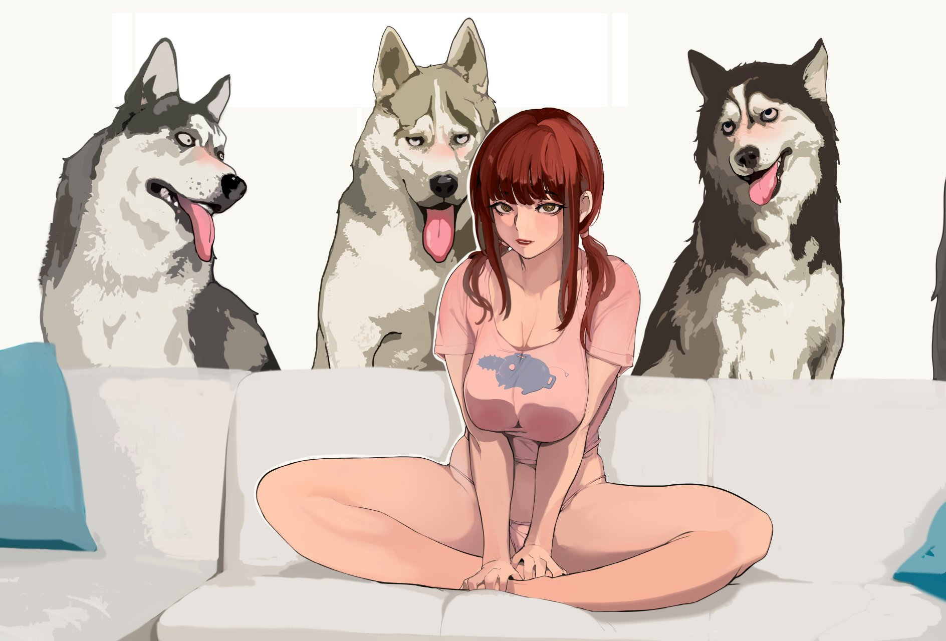 секс с собаками в аниме фото 56