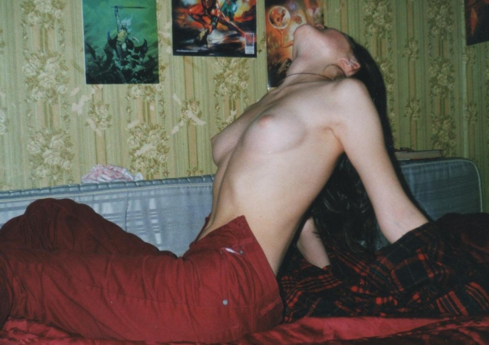 Домашнее ню с пленочного фотоаппарата
