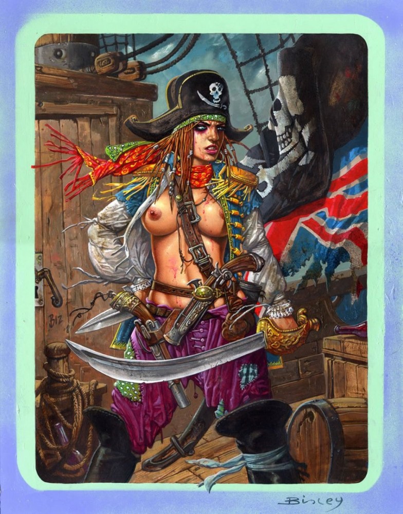 голые женщины пираты