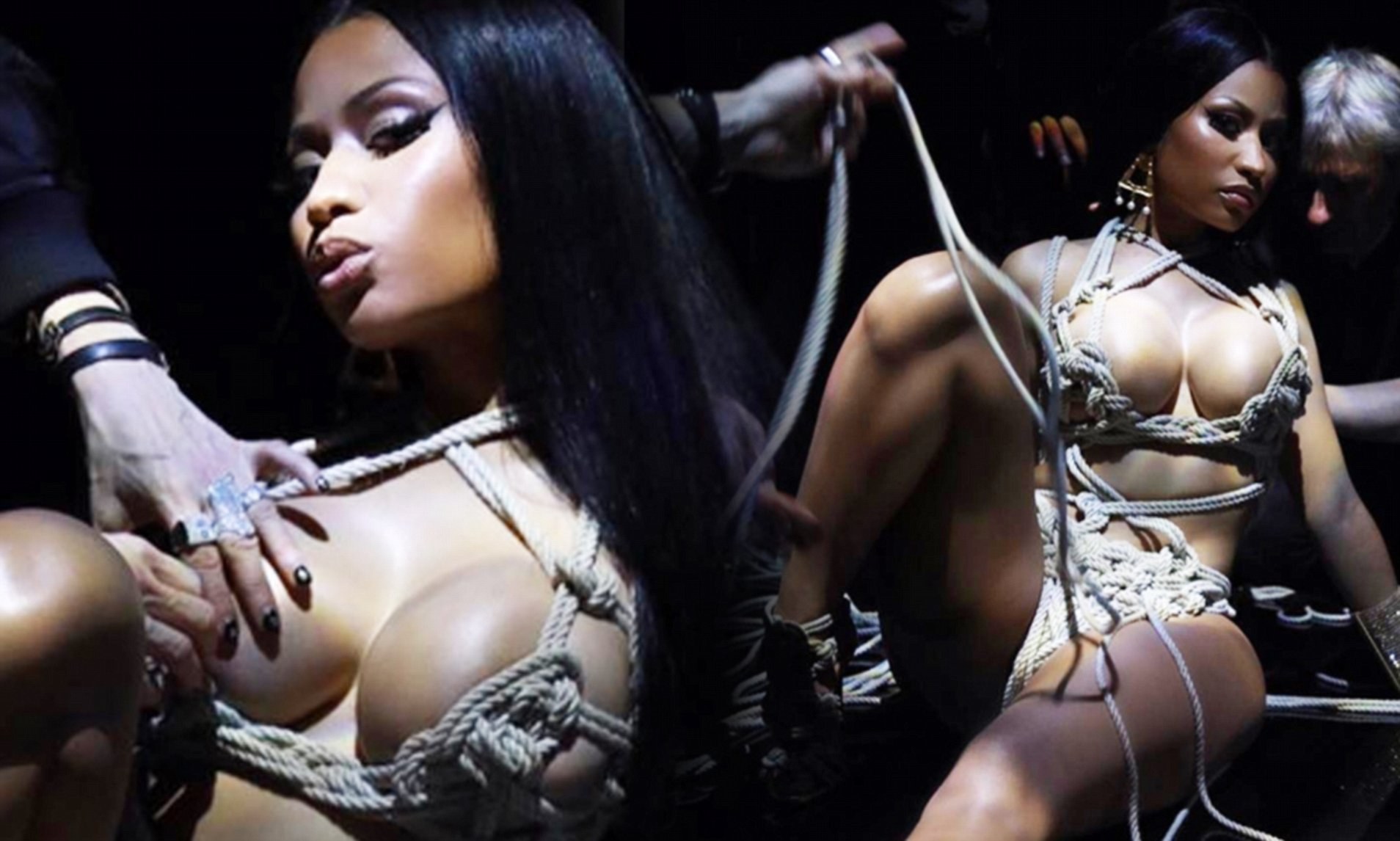 Get lost in Nicki Minaj's intoxicating nude tits