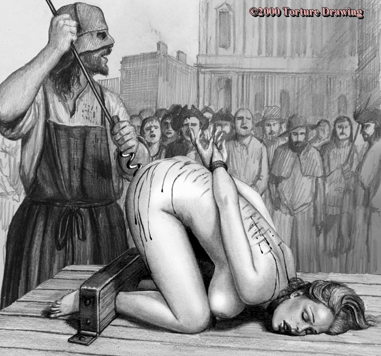 казнь голых порно фото 18