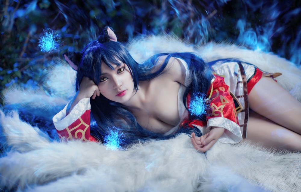 Ahri косплей Анастасия
