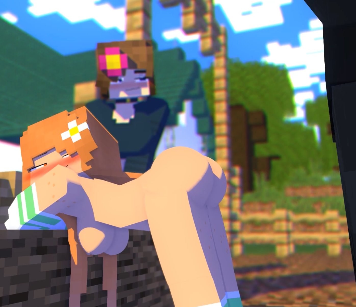 Minecraft jenny x horse