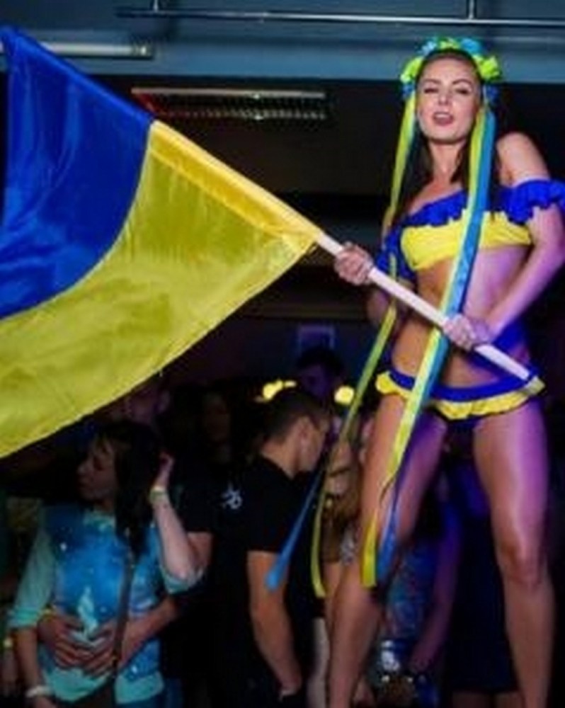 Украинские девушки топлесс