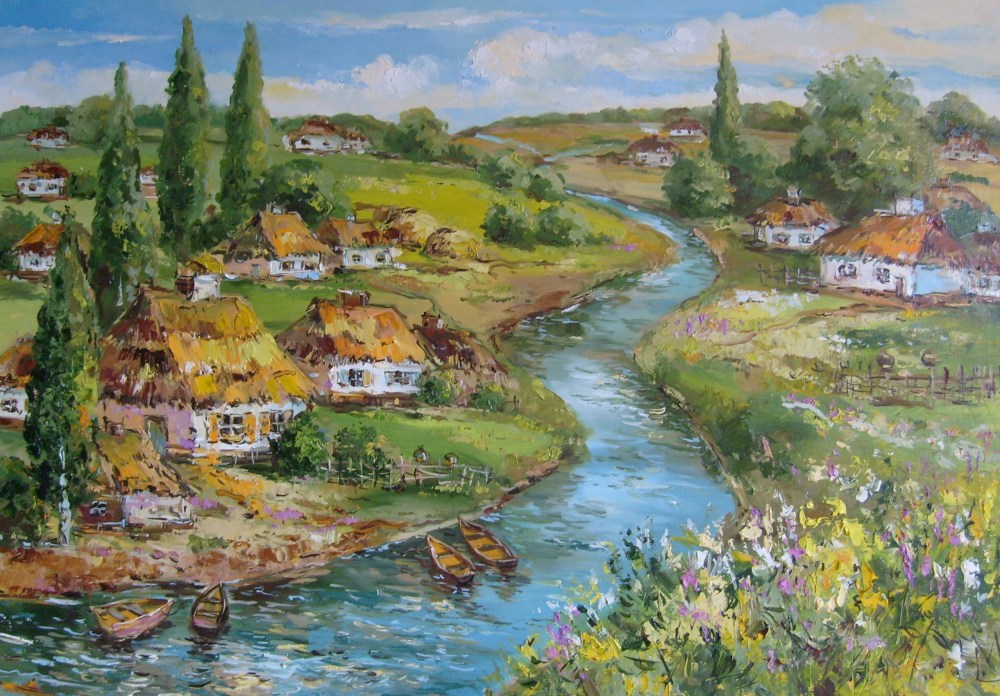 Художник Лях Андрей Петрович Донские казаки