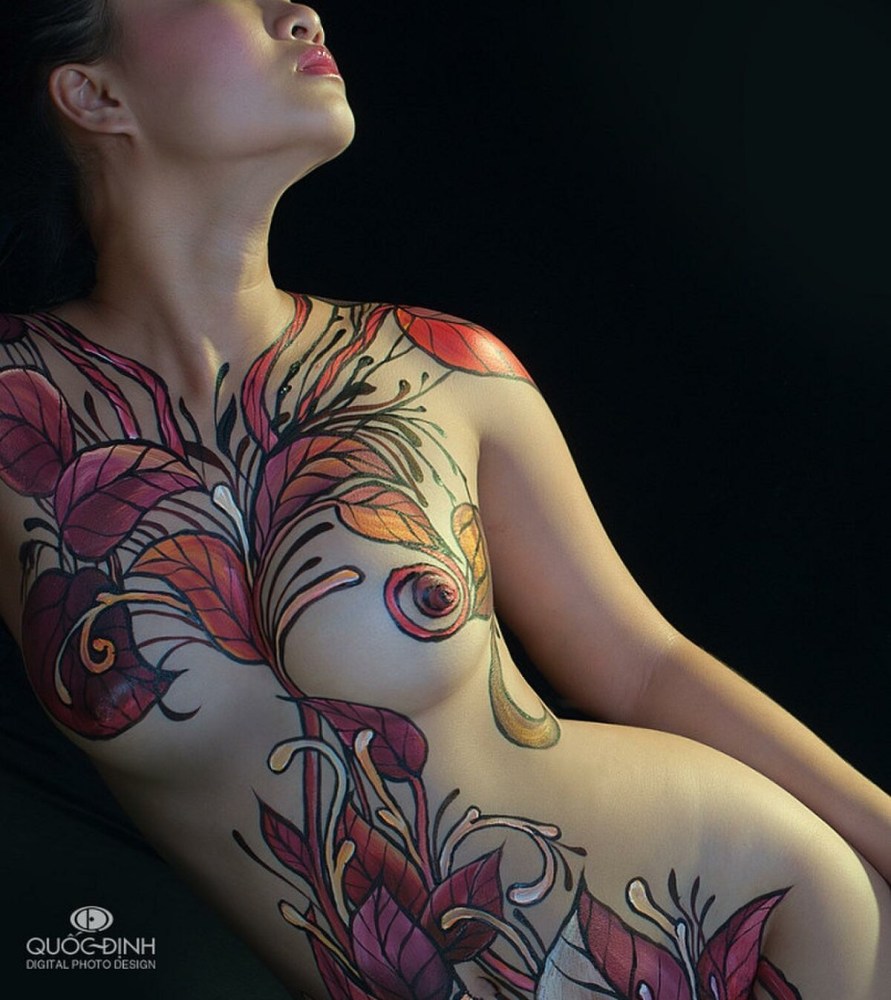 Aylen Альварес body Art