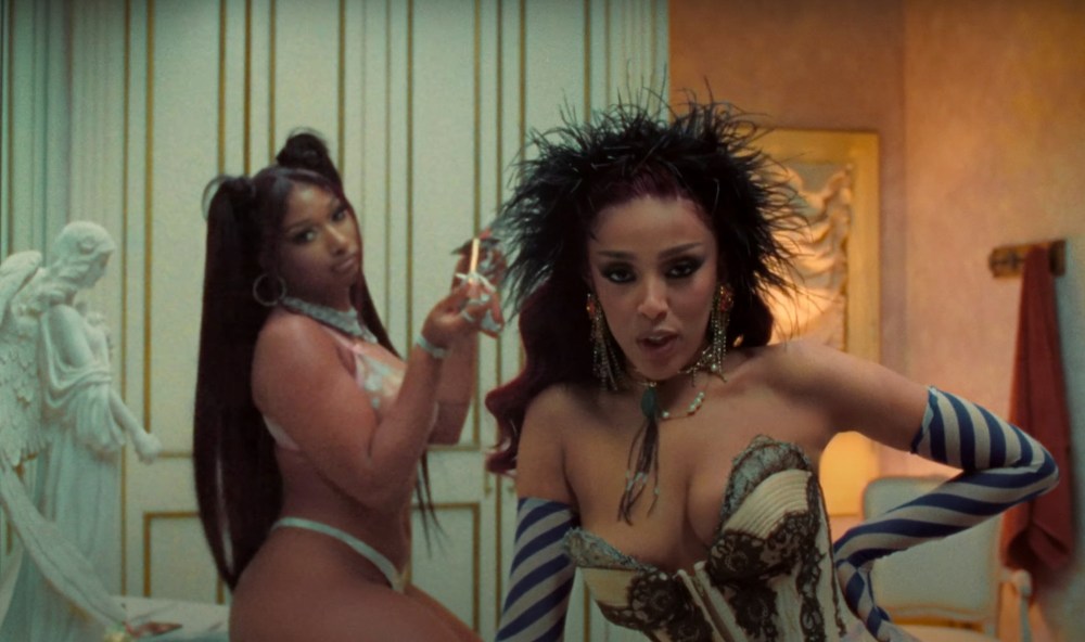 Ariana grande Doja Cat Megan Thee Stallion