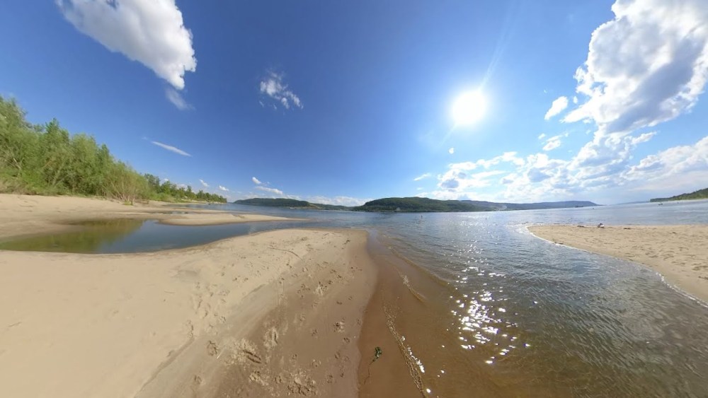 Остров Ширяевский Самара