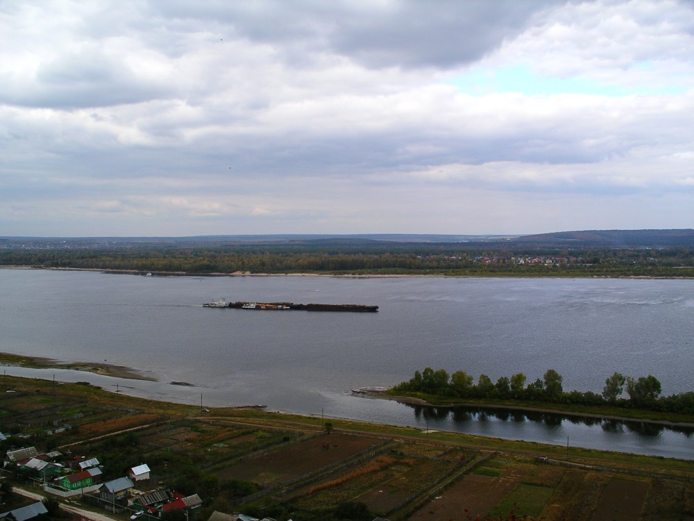 Гора Попова вид на Ширяевский овраг