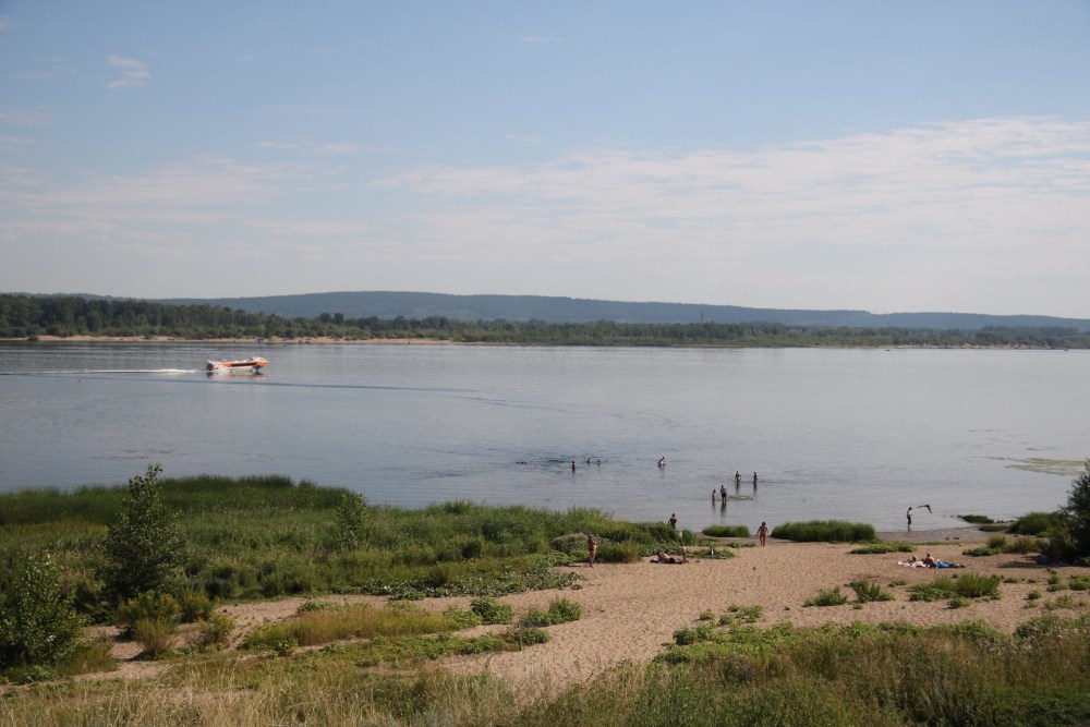 Самара остров Ширяево
