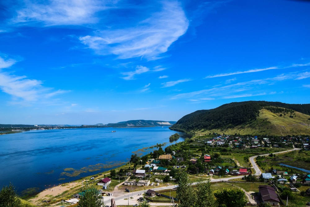 Самарская лука село Ширяево