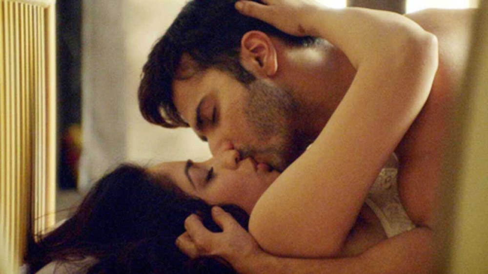 Bollywood Kiss Scene