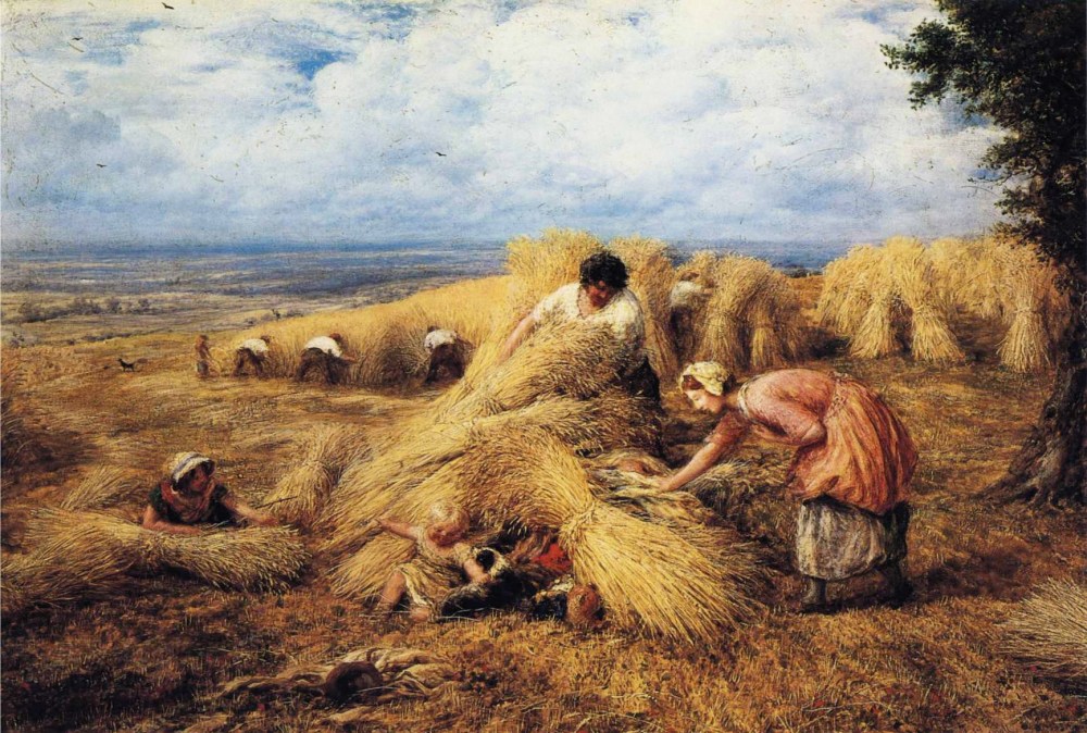 Франсуа Милле. Сборщицы колосьев. 1857.