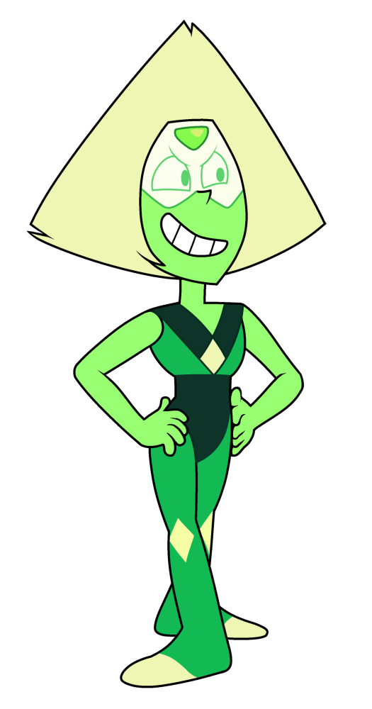 Peridot with Tablet