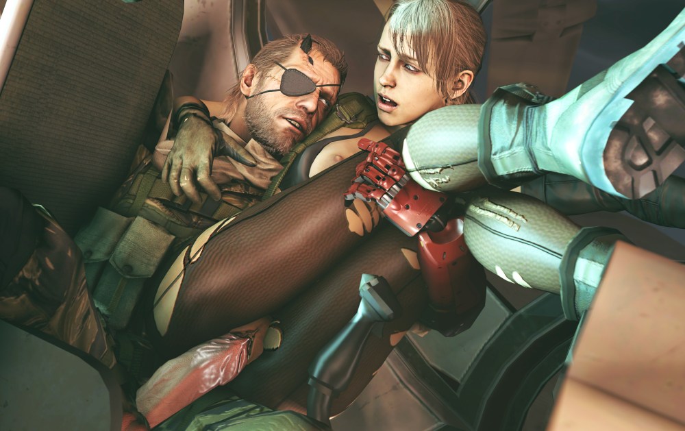 (With fart) quiet from Metal Gear Solid finally talks Part 5 Horse with fart