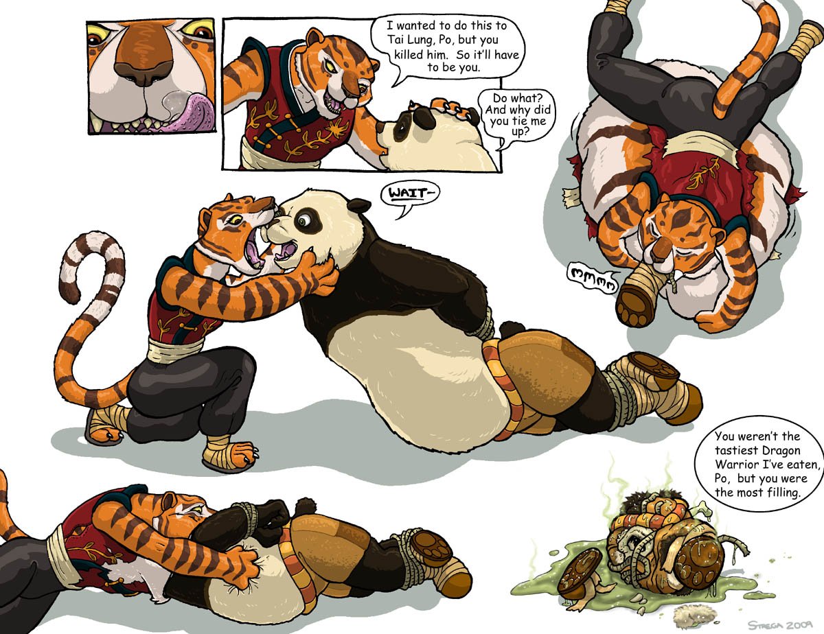 Порно комиксы кунфу панда фото 99