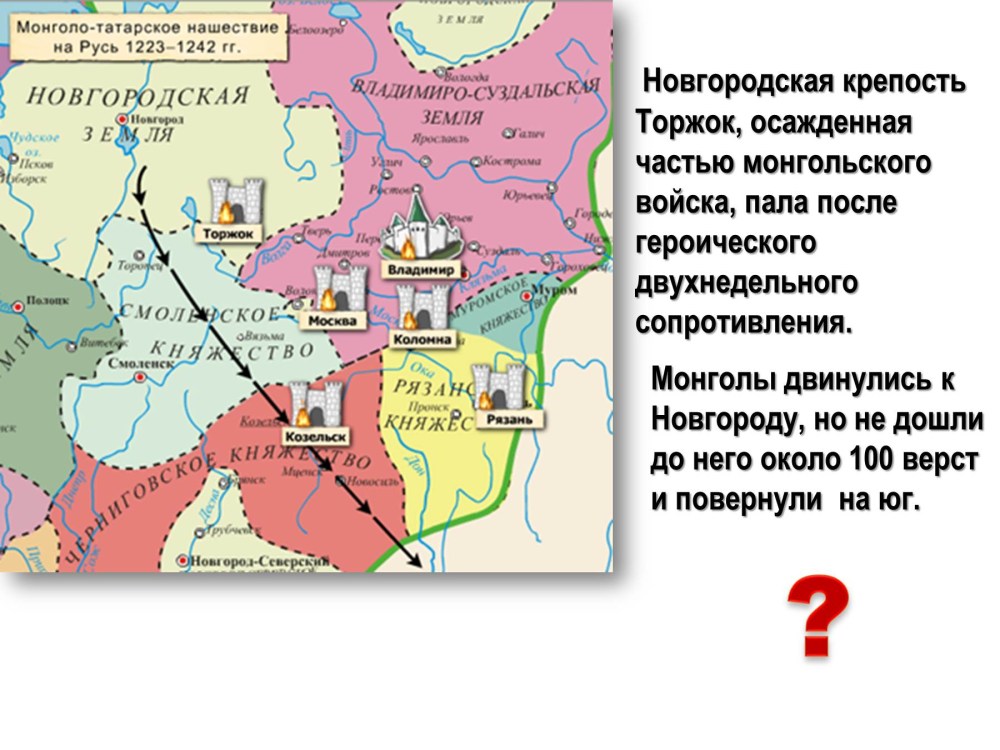 Монголо-татарское Нашествие 1223-1242