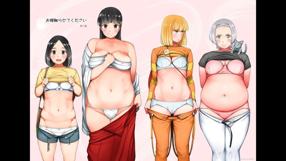 Fat furry Weight gain